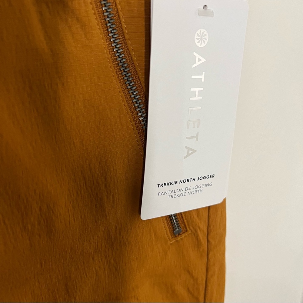 NWT Athleta Trekkie North Burnt Orange Women's Size 26 Jogger Athleticwear - Picture 5 of 8